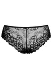 Elegant Lace-Trimmed Women's Panties with Bow Detail