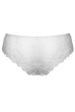 Lace-Trimmed Classic Women's Panties with Bow Detail