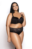 Elegant Lace Hip-Wrap Panties with Cotton Gusset