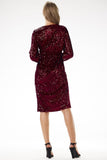 Glamorous Sequin Midi Dress with Long Sleeves for Any Occasion