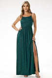 Elegant Brocade Strapless Maxi Evening Dress for Celebrations