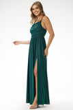 Elegant Brocade Strapless Maxi Evening Dress for Celebrations