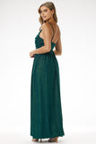 Elegant Brocade Strapless Maxi Evening Dress for Celebrations