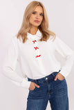 Elegant Women's Button-Up Shirt with Decorative Bows