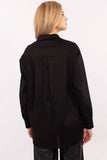Versatile Women's Casual Shirt with Classic Collar & Tie