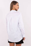 Versatile Casual Women's Shirt with Classic Collar & Tie Option