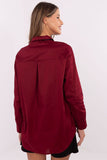 Elegant Women's Cotton Shirt with Removable Accessories