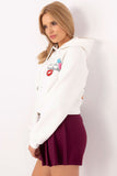 Stylish Women's Hooded Sweatshirt with Trendy Prints