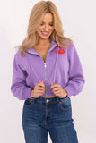 Cozy Women's Casual Sweatshirt with Hood and Zipper
