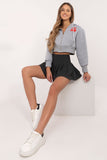 Cozy Women's Casual Sweatshirt with Hood and Pockets