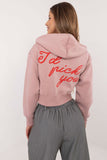 Cozy Women's Casual Sweatshirt with Hood and Pockets