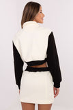 Chic Women's Casual Set with Stylish Blouse and Skirt