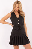 Elegant Pleated Mini Skirt for Stylish Occasions