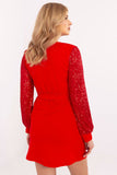 Elegant Sequin Long Sleeve Pencil Mini Dress for Special Occasions