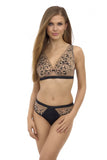 Elegant Lace Balconette Bra with Underwire Support