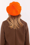 Elegant Smooth Beret with Delicate Antenna Detail