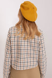 Elegant Smooth Beret with Delicate Antenna Detail