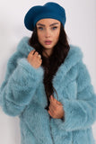 Elegant Smooth Beret with Delicate Antenna Detail
