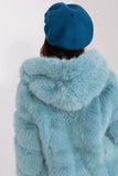 Elegant Smooth Beret with Delicate Antenna Detail