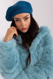 Elegant Smooth Beret with Delicate Antenna Detail