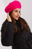 Chic Smooth Beret with Elegant Antenna Detail
