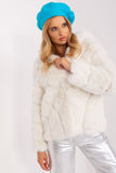 Elegant Smooth Beret with Delicate Antenna Detail
