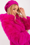 Elegant Smooth Beret with Delicate Antenna Detail