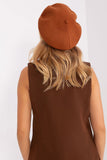 Elegant Smooth Beret with Antenna for Chic Style