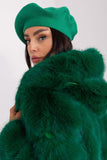 Chic Smooth Beret with Elegant Antenna Detail