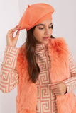 Chic Smooth Beret with Elegant Antenna Detail