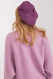 Chic Smooth Beret with Elegant Antenna Detail