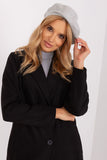 Elegant Smooth Beret with Delicate Antenna Detail
