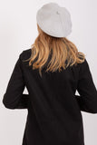 Elegant Smooth Beret with Delicate Antenna Detail