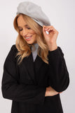 Elegant Smooth Beret with Delicate Antenna Detail