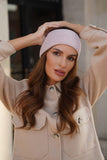 Stylish Pink Striped Headband for Women - Versatile Accessory