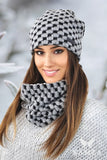 Stylish Women's Winter Hat and Neck Warmer Set
