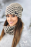 Cozy Winter Women's Hat and Scarf Set for Cold Days