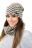Cozy Winter Women's Hat and Scarf Set for Cold Days