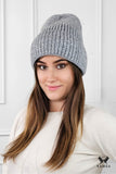 Stylish Winter Hat with Sequin Cuff for Warmth & Elegance