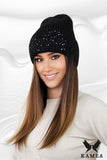 Unique Winter Hat with Sequins - Warm & Stylish Design