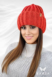 Stylish Thick Knit Winter Hat with Fleece Lining