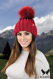 Cozy Winter Hat with Fleece Lining & Eco-Friendly Pompom