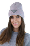 Stylish Winter Beanie with Unique Color Effect and Cuff