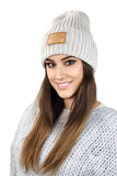 Luxurious Striped Cashmere Hat for Ultimate Warmth & Style