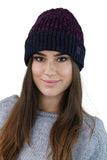Colorful Youth Beanie with Lurex Shimmer for Cozy Style
