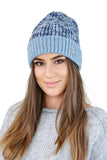 Colorful Youth Hat with Rolled Edge & Lurex Shine