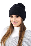 Cozy Alpaca Winter Hat with Cuff - Soft and Stylish