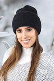 Cozy Alpaca Winter Hat with Cuff - Soft and Stylish