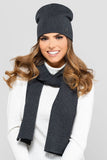 Elegant Black Knit Set for Spring & Autumn Wear