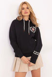 Chic Women's Casual Hoodie with Stylish Prints & Pockets